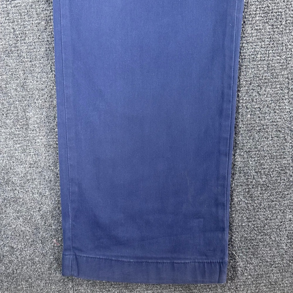 Tommy Bahama Chino Pants Mens 42x30 Navy Blue Boracay Cotton Blend Casual Golf - Picture 6 of 16